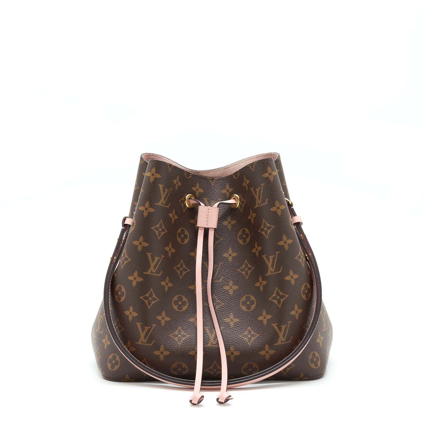 Louis Vuitton Neonoe Monogram Canvas Pink Strap Year 2017