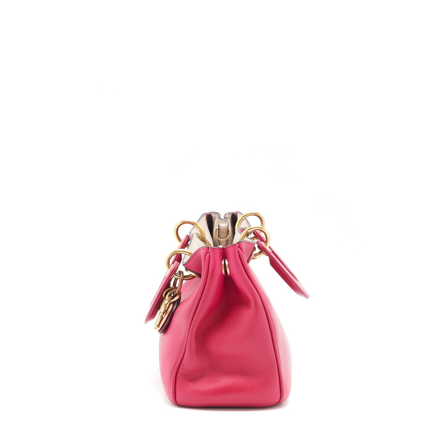 Dior Diorissimo Small Tote Purse Pink