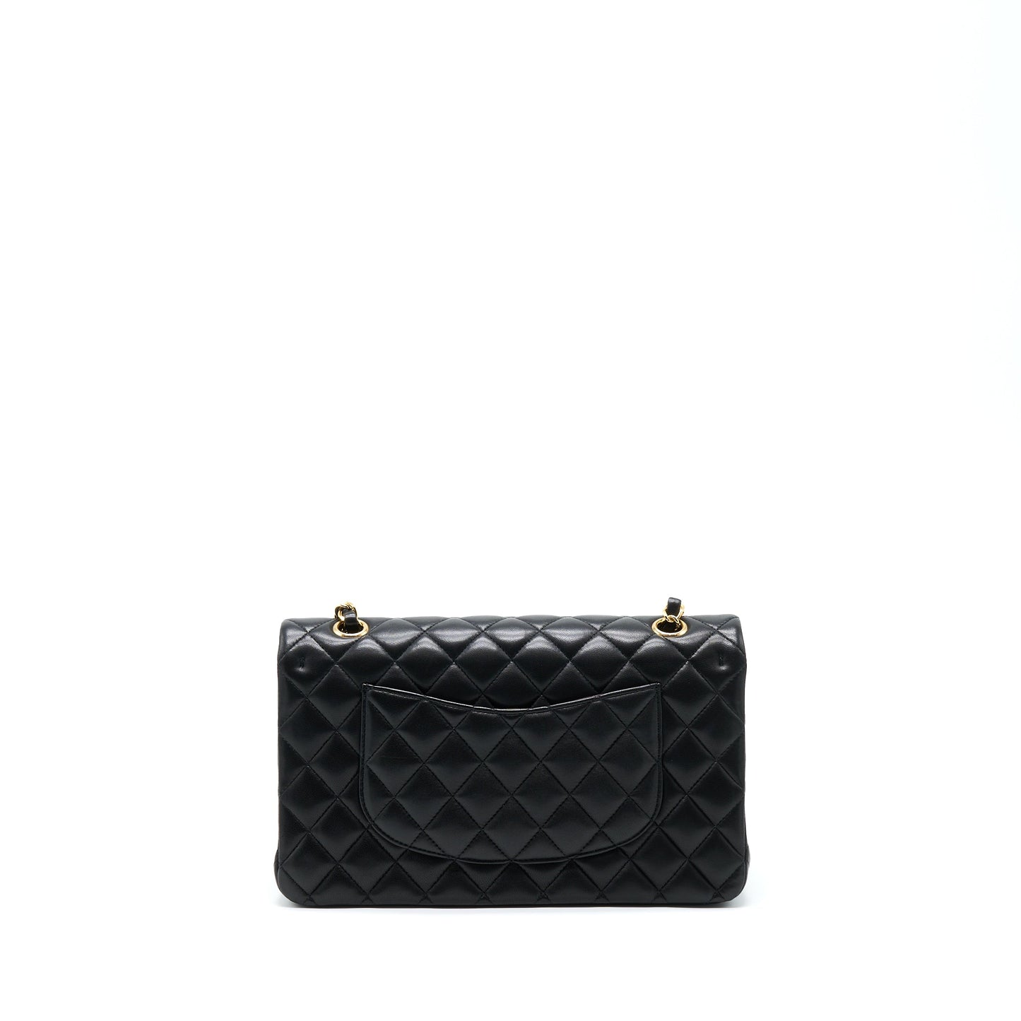 Chanel Classic Double Flap Bag Lambskin Black GHW