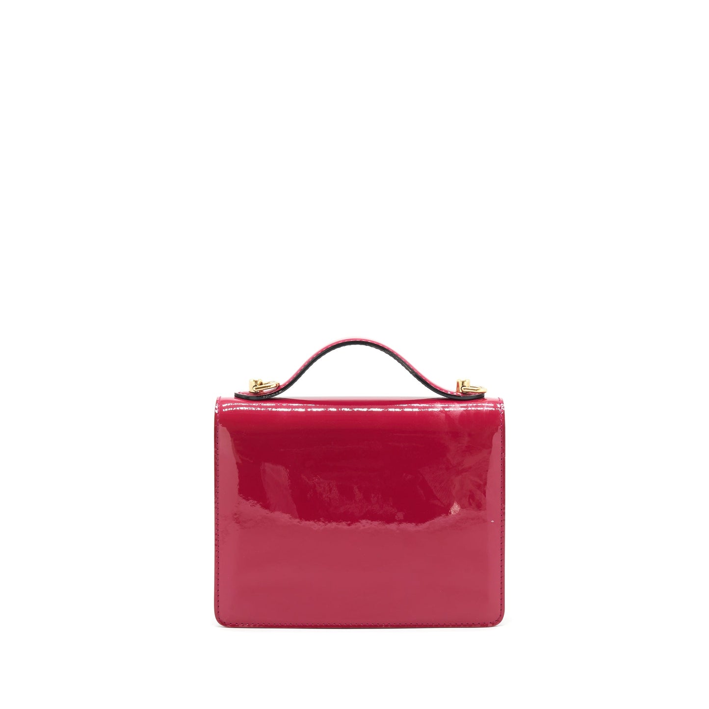 Louis Vuitton messenger Purse crossbody patent Raspberry Red