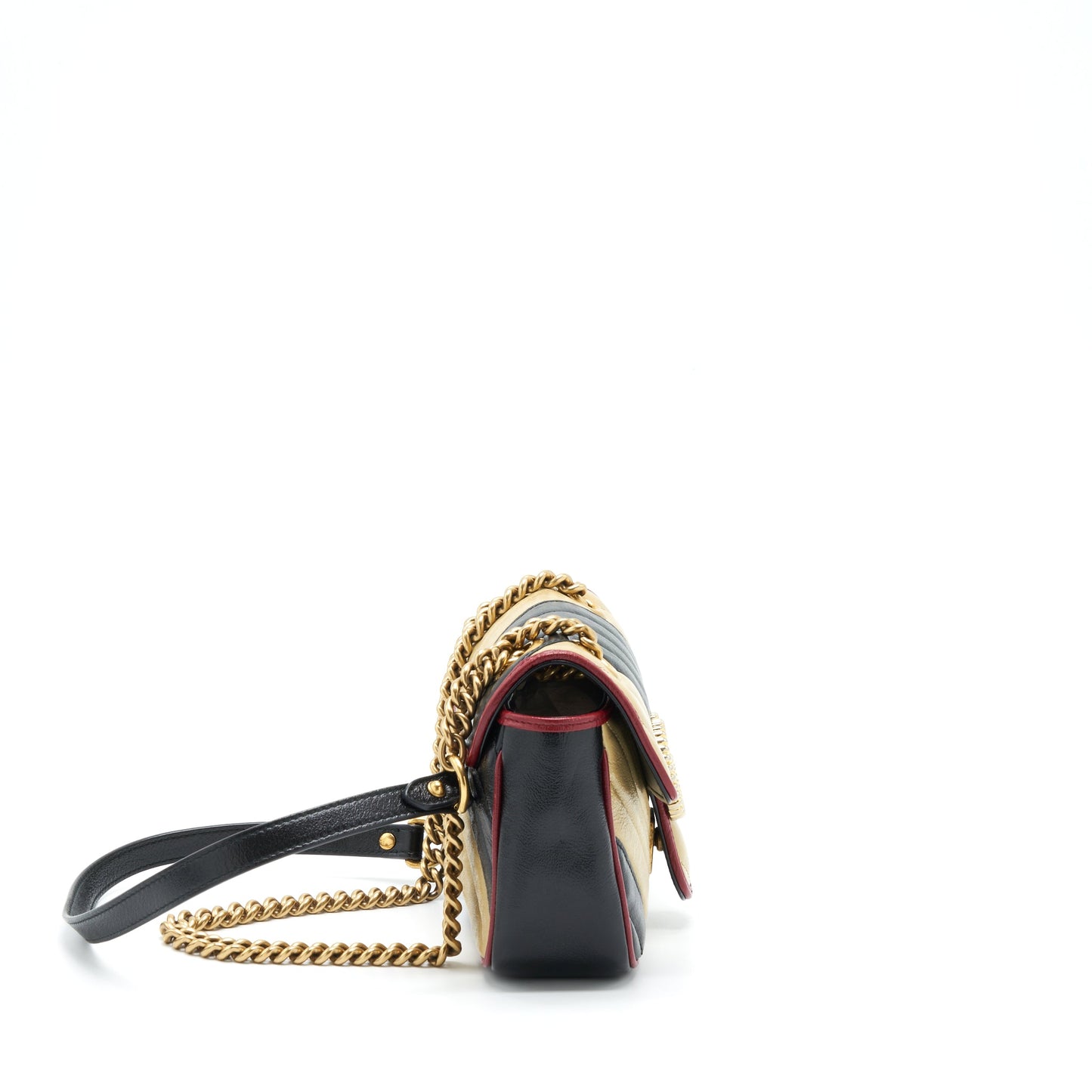 Gucci Mini Marmont Flap Purse Limited Edition Multicolor