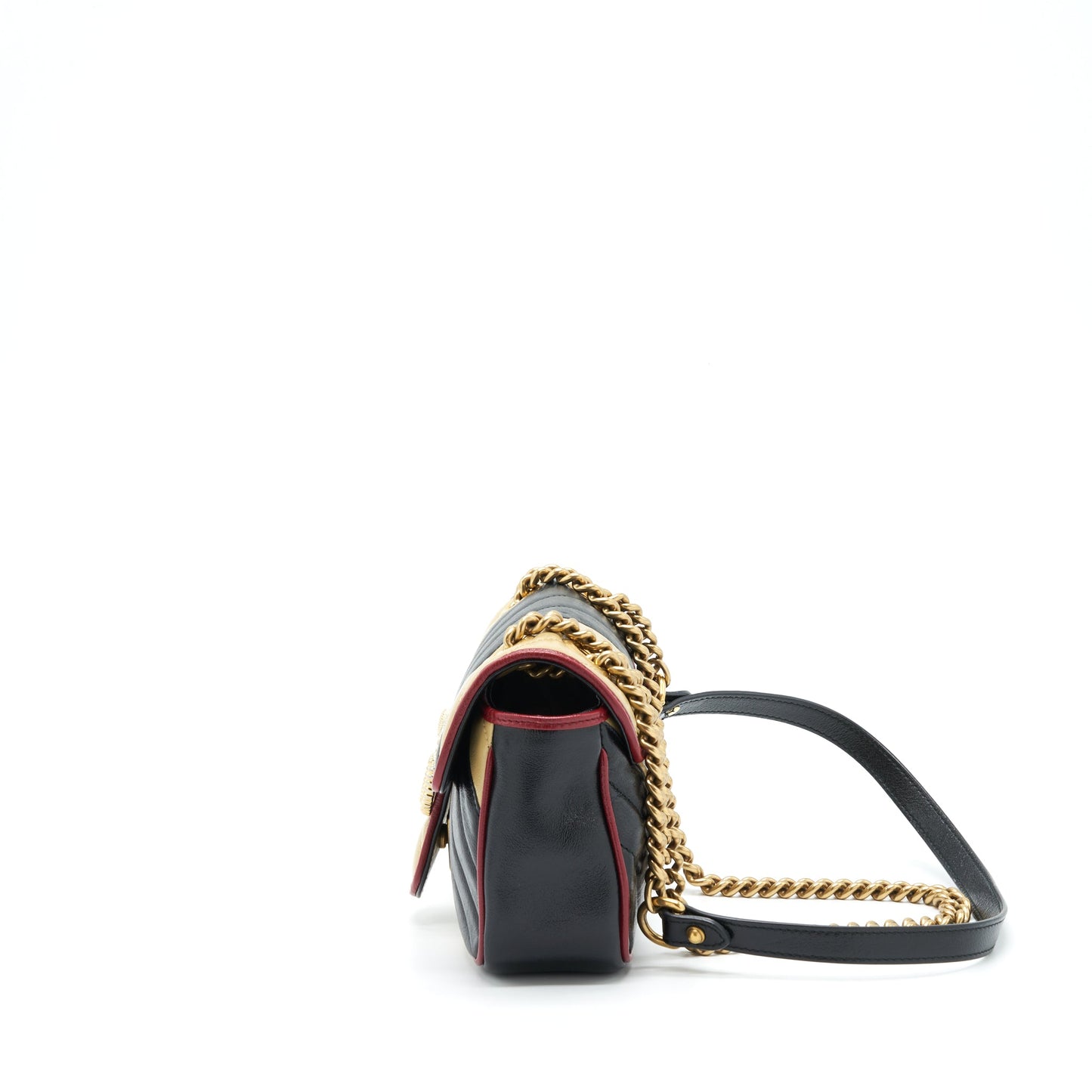 Gucci Mini Marmont Flap Purse Limited Edition Multicolor