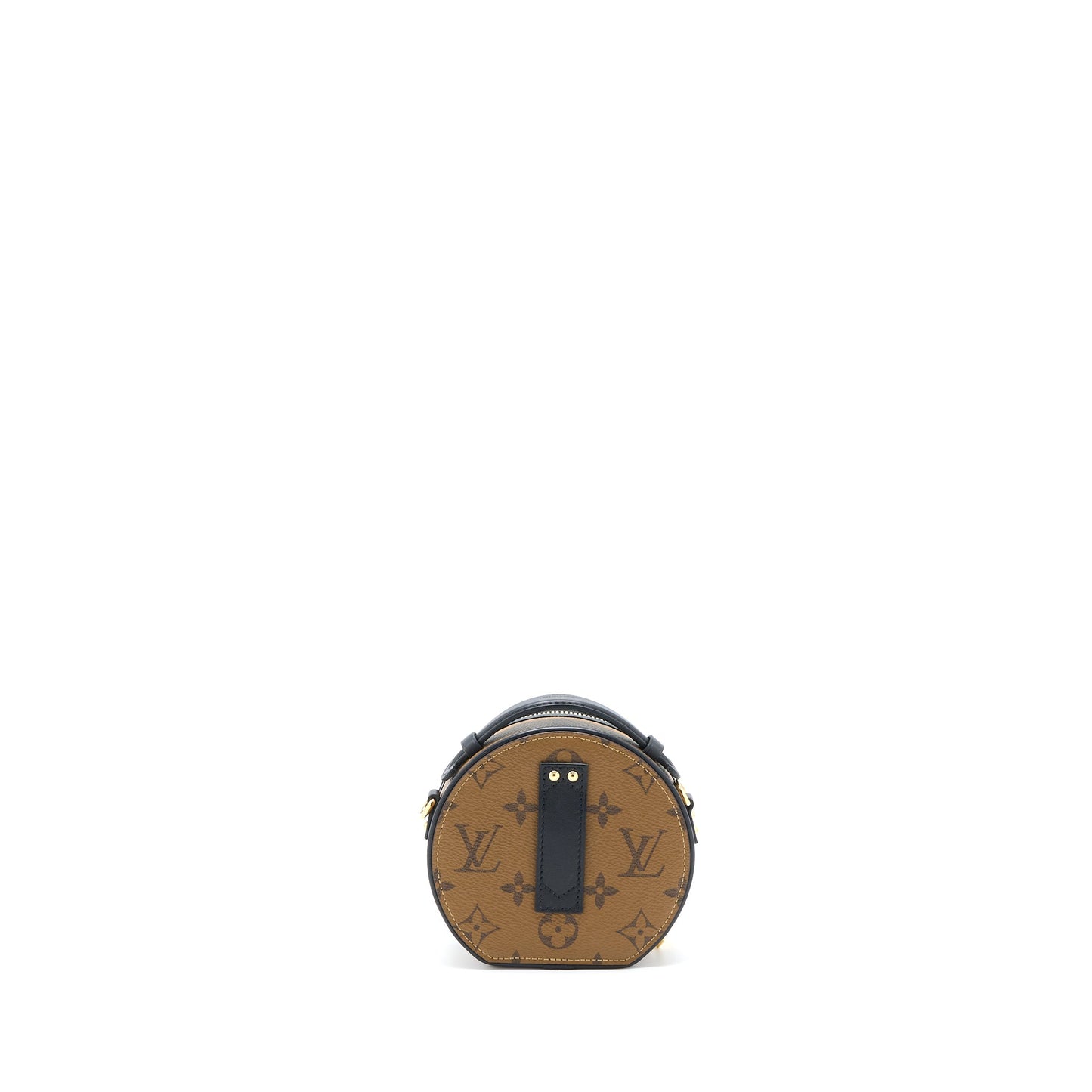 Louis Vuitton Mini Boite Chapeau Monogram Reverse Canvas Black