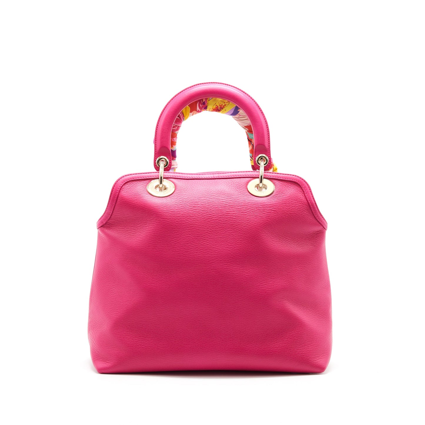 Christian Dior Granville Purse in Hot pink Leather