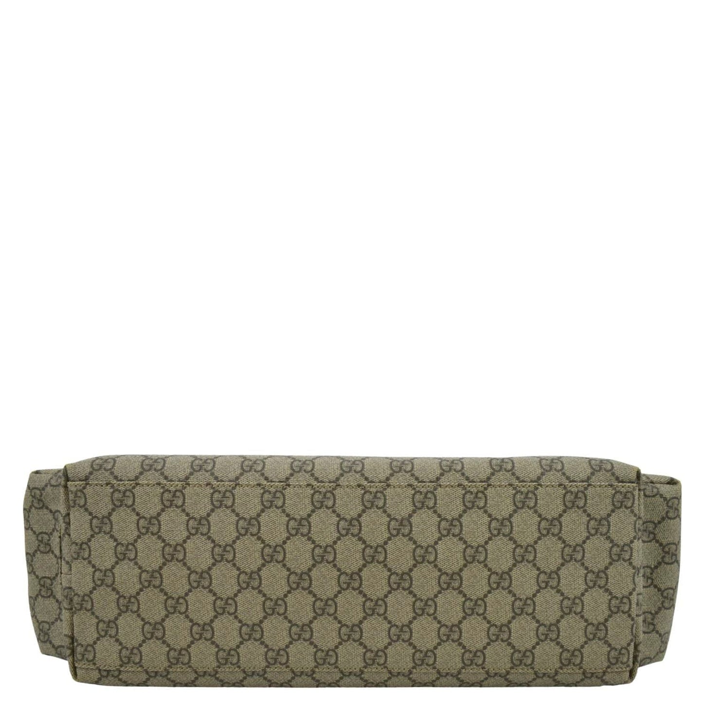 GUCCI Diaper GG Canvas Shoulder Bag Beige 211131