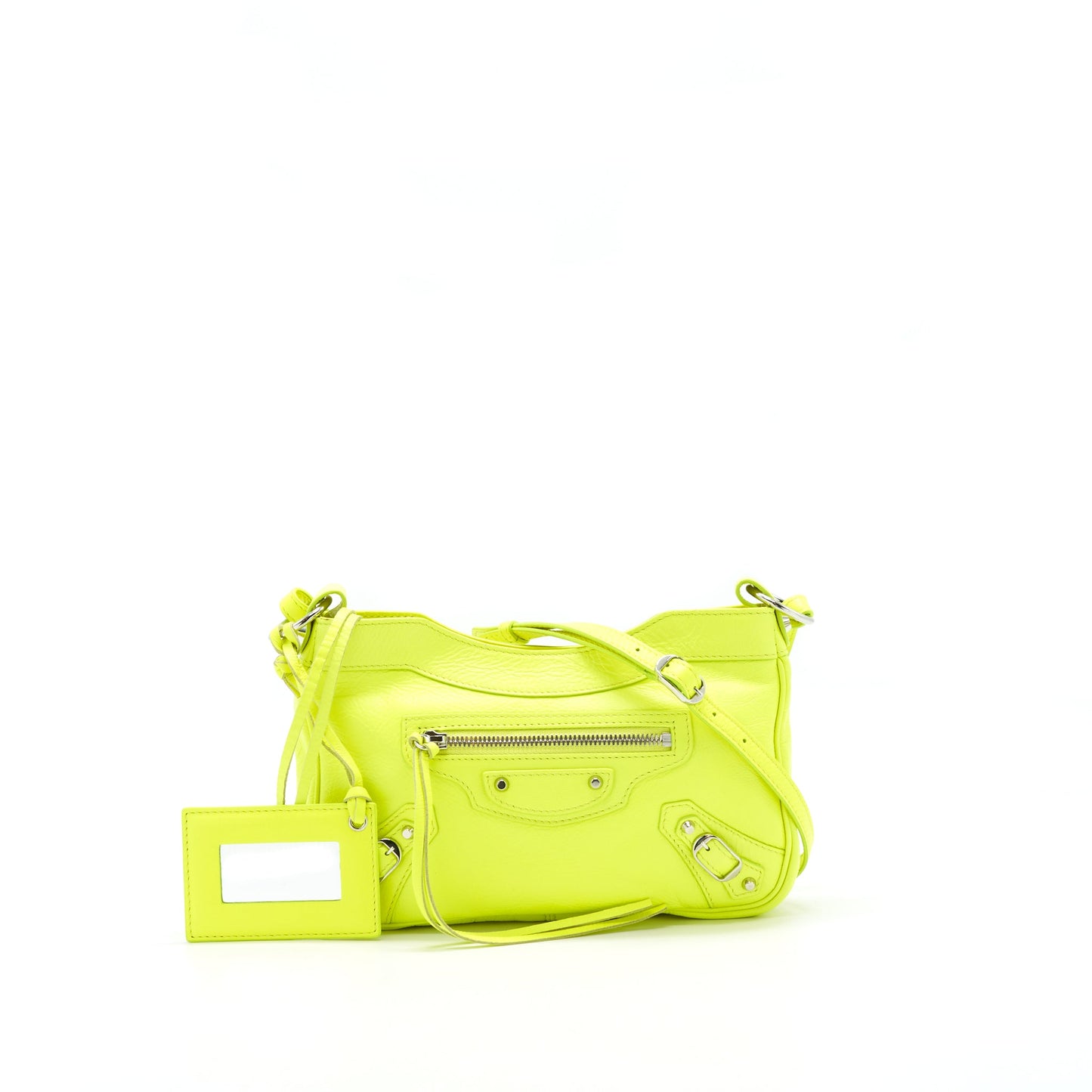 Balenciaga Giant Hip Purse in Hot Yellow