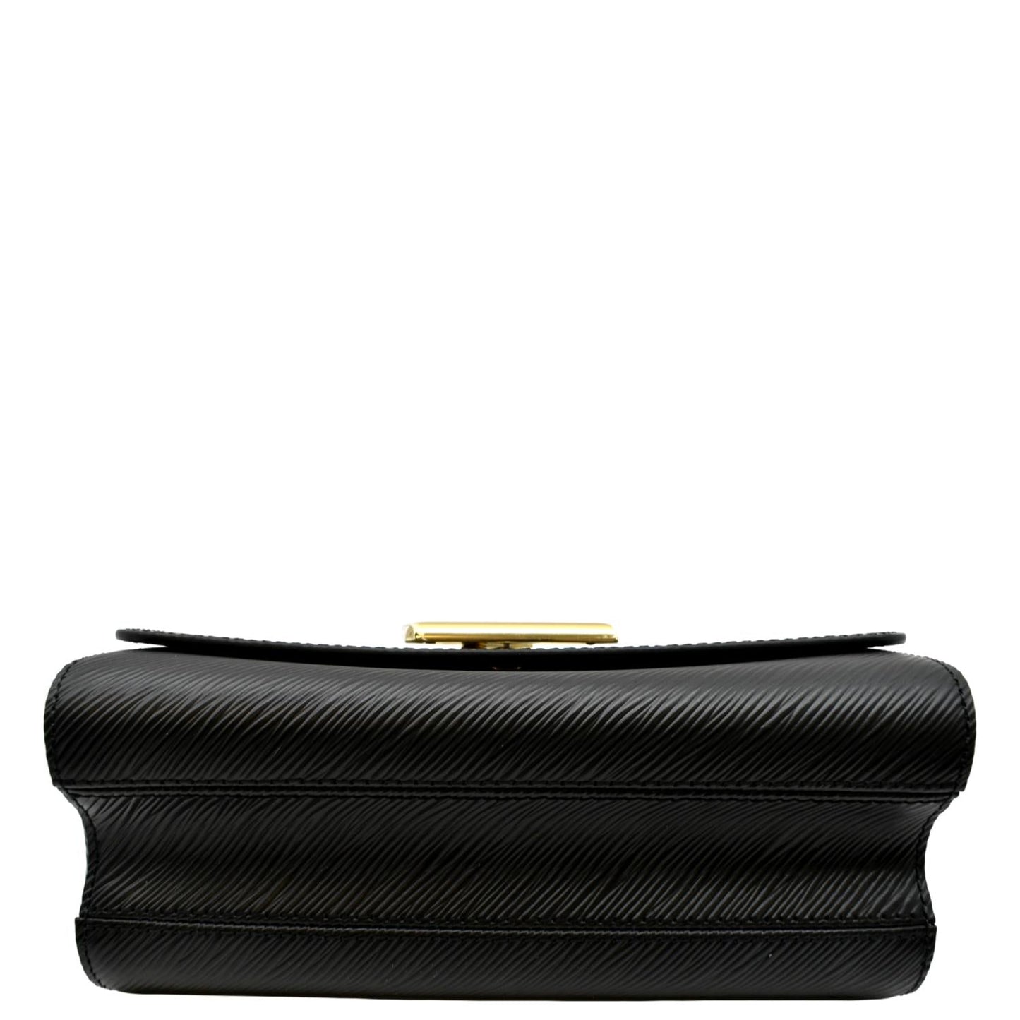 LOUIS VUITTON LV Twist MM Epi Leather Shoulder Bag Black