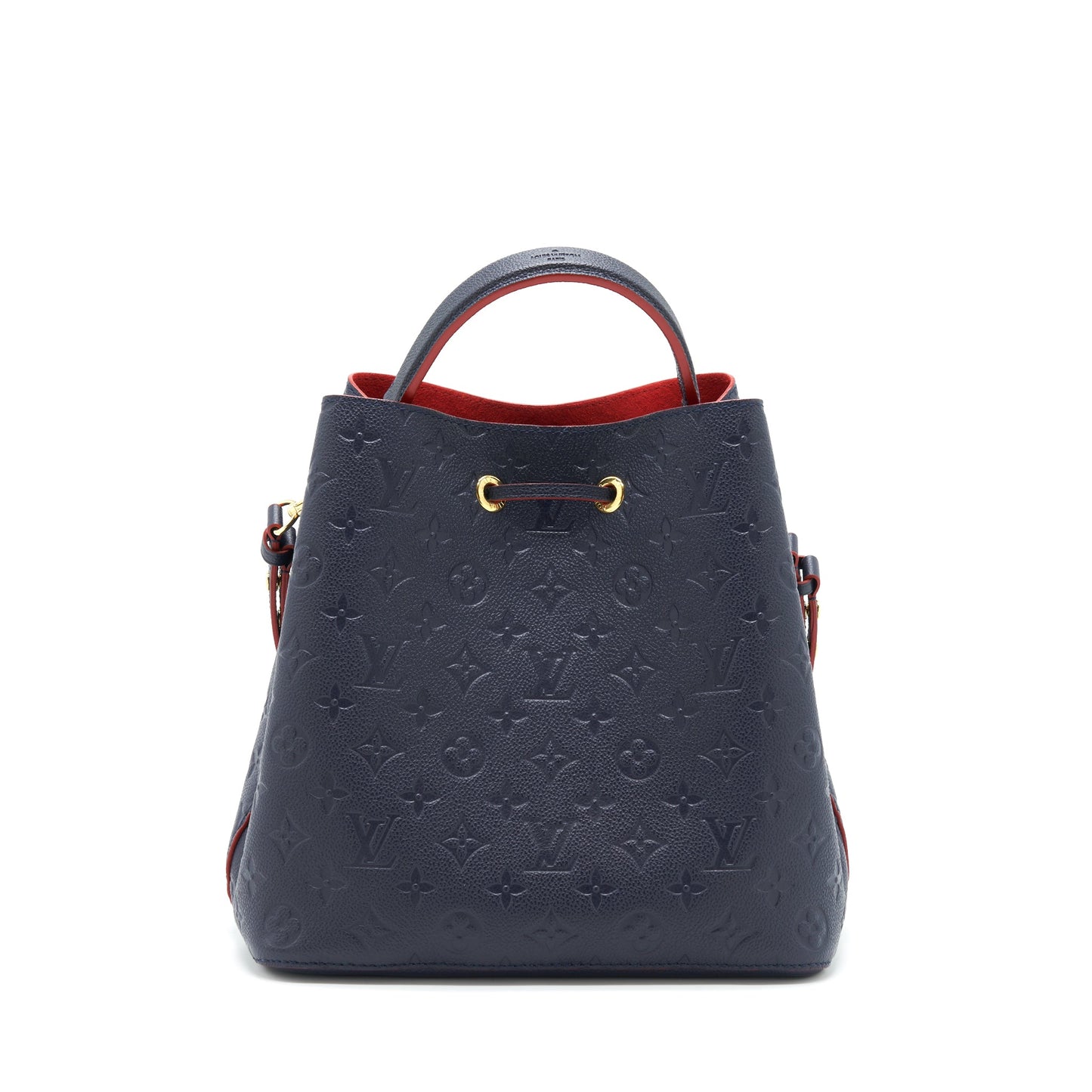 Louis Vuitton Neonoe Monogram Empreinte Marine Rouge