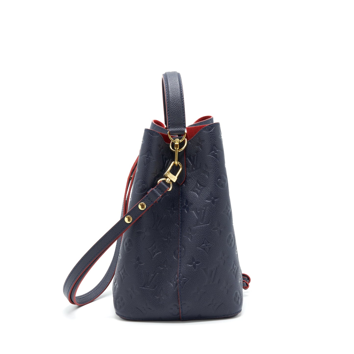 Louis Vuitton Neonoe Monogram Empreinte Marine Rouge