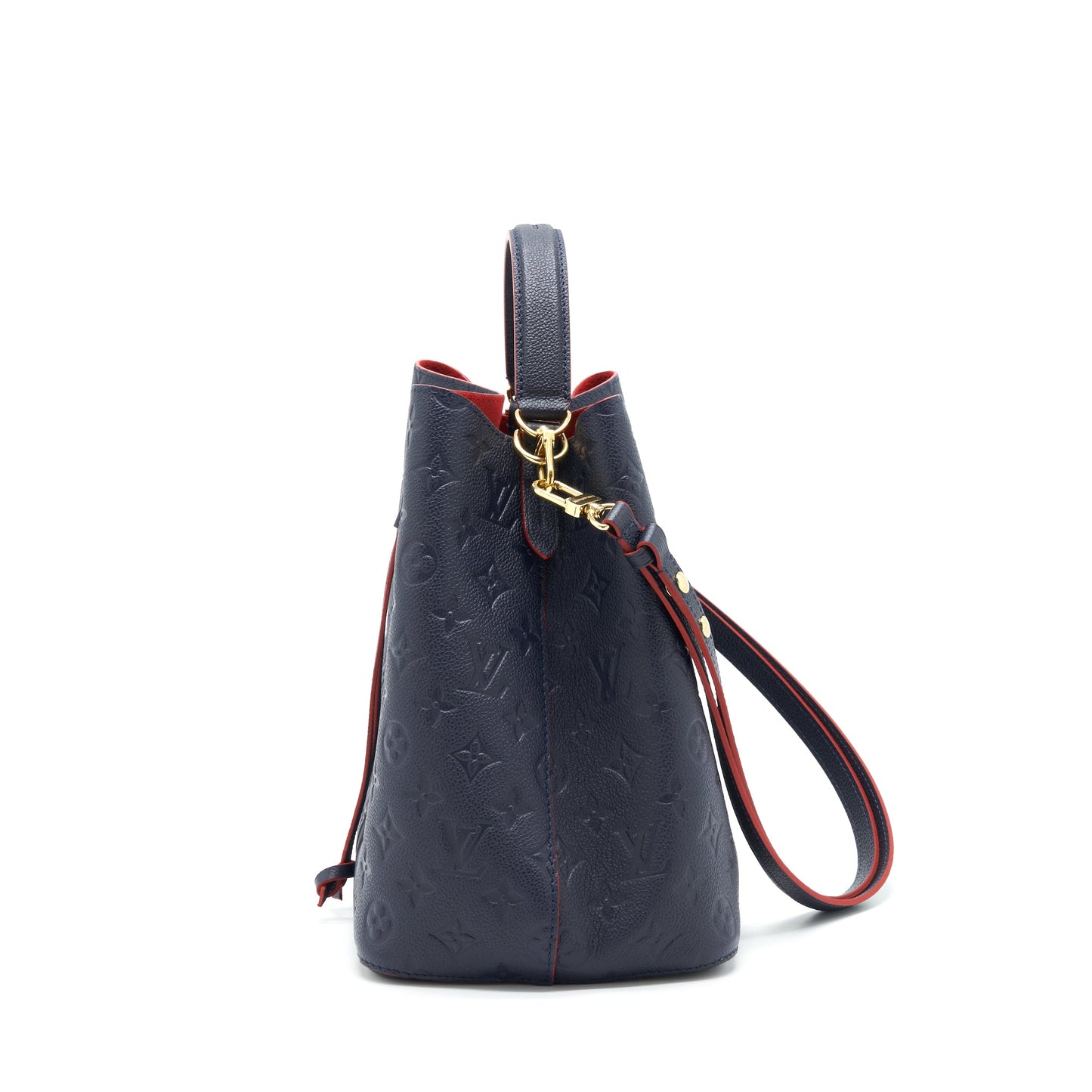 Louis Vuitton Neonoe Monogram Empreinte Marine Rouge