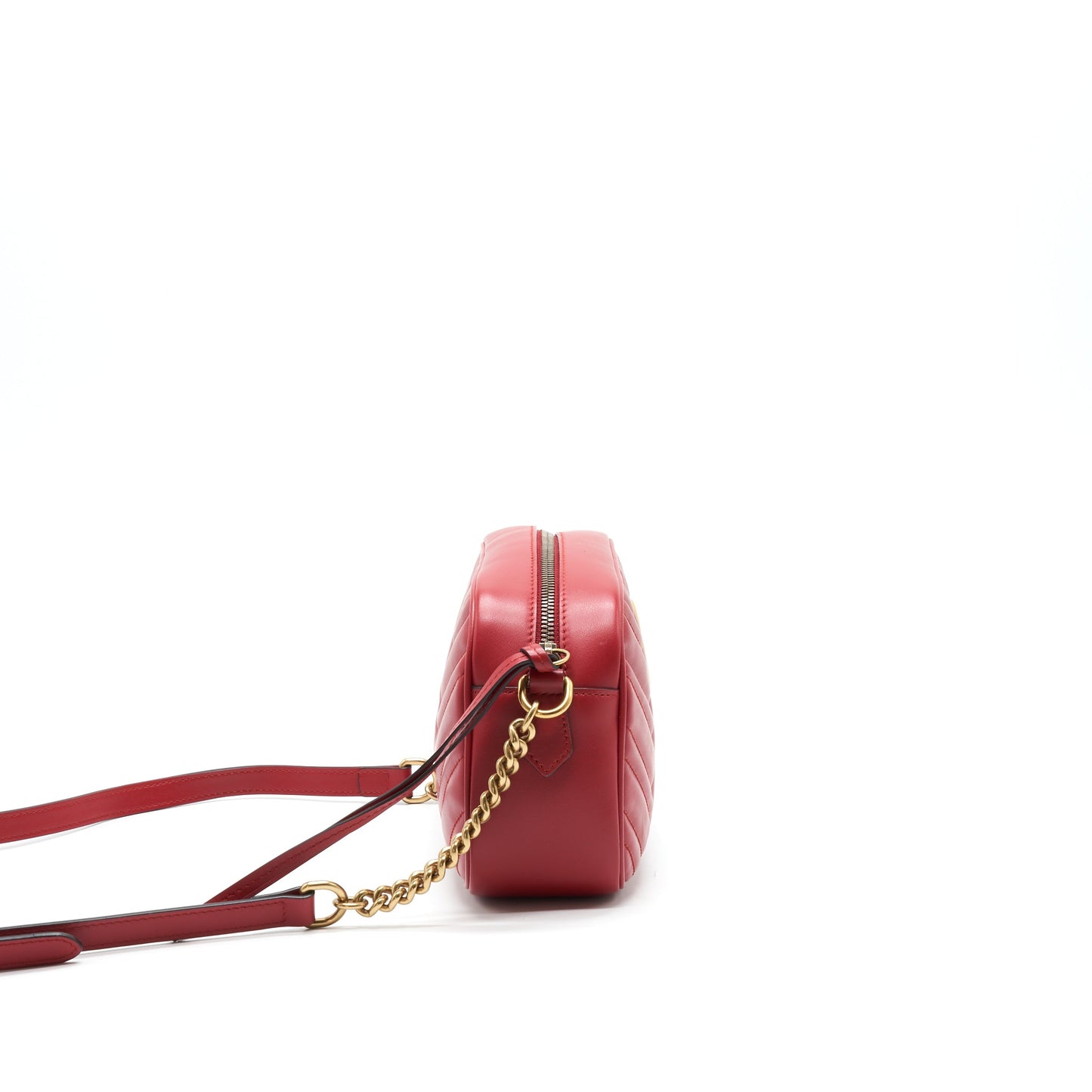 Gucci Marmont Camera Purse in Red