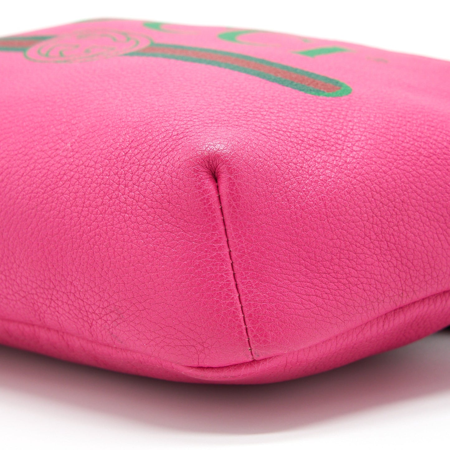 Gucci Belt Purse Calfskin Hot Pink