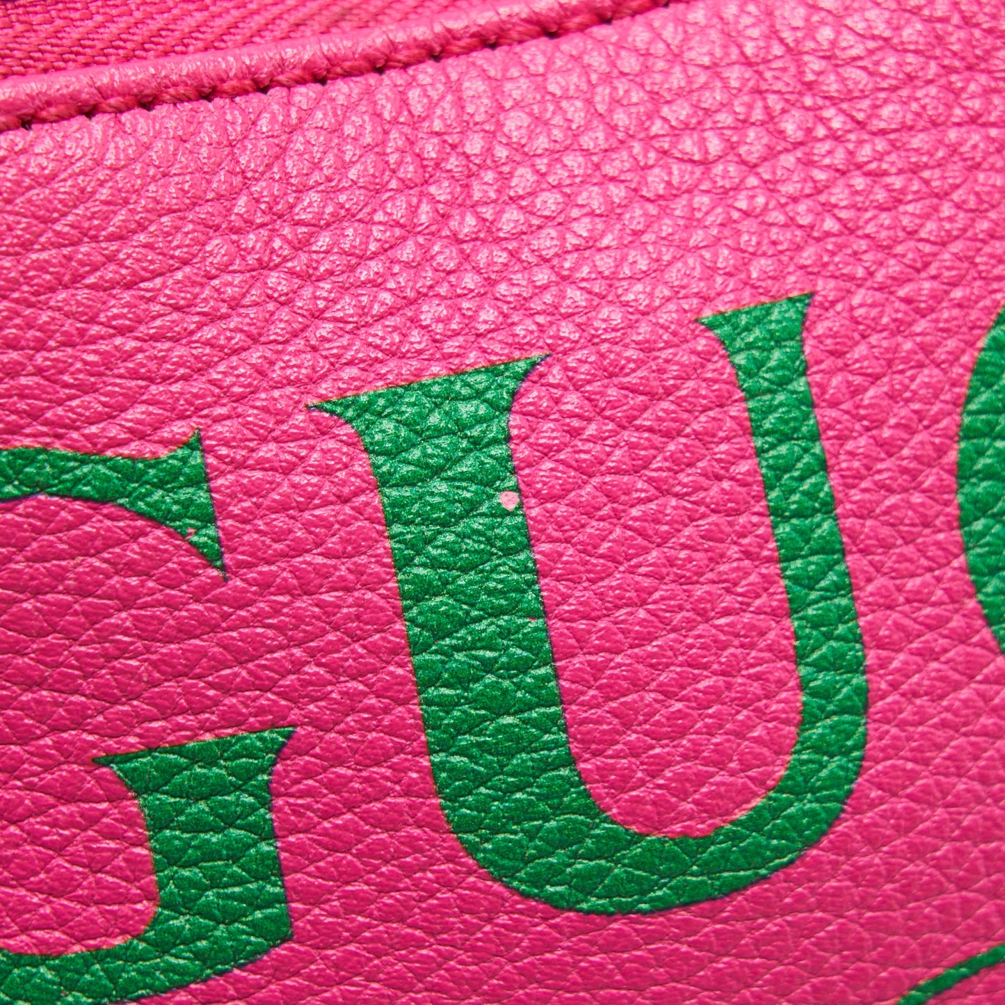 Gucci Belt Purse Calfskin Hot Pink