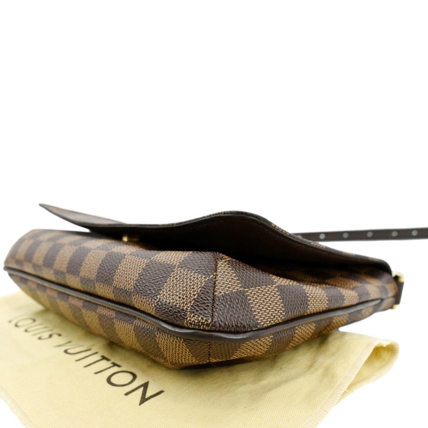 LOUIS VUITTON Musette Tango Monogram Canvas Short Strap Shoulder Bag Brown