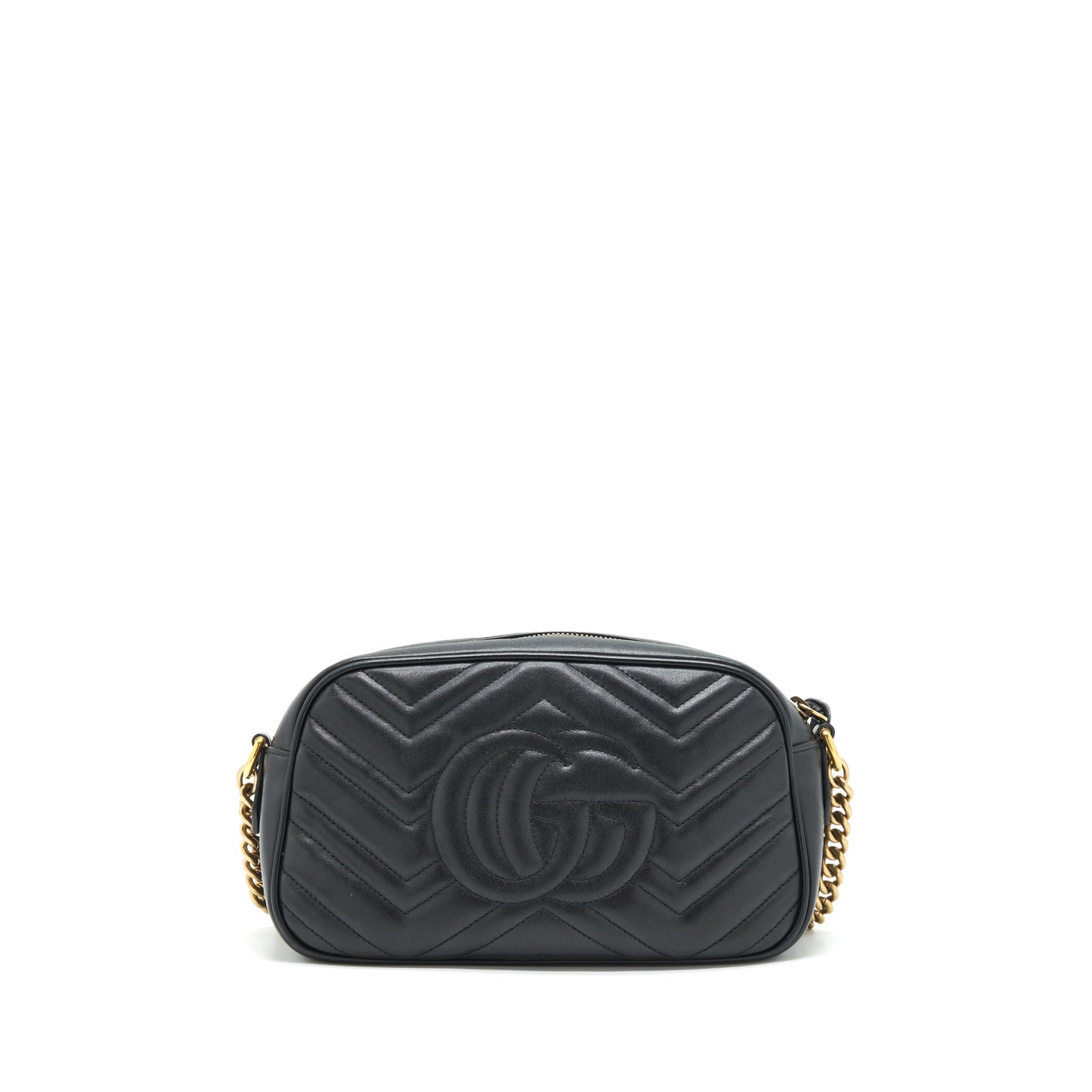 Gucci Marmont Small Matelasse Mini Purse Black