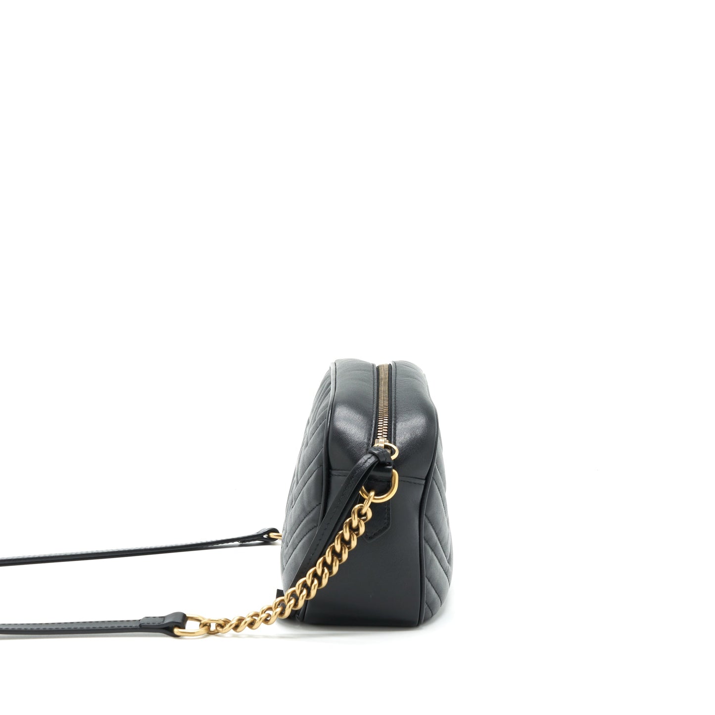 Gucci Marmont Small Matelasse Mini Purse Black