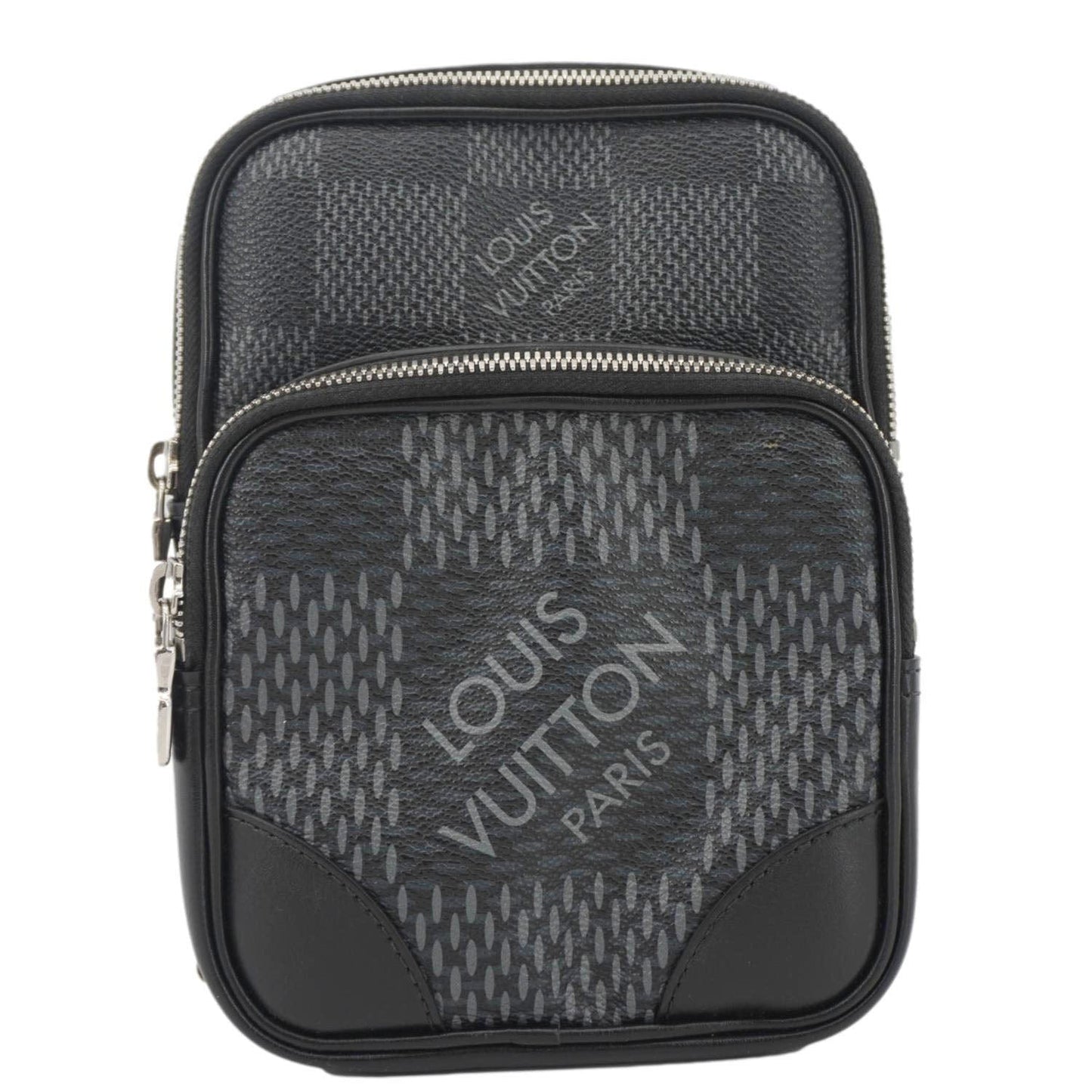 Louis Vuitton  3D Amazone Damier Graphite Crossbody Bag Black