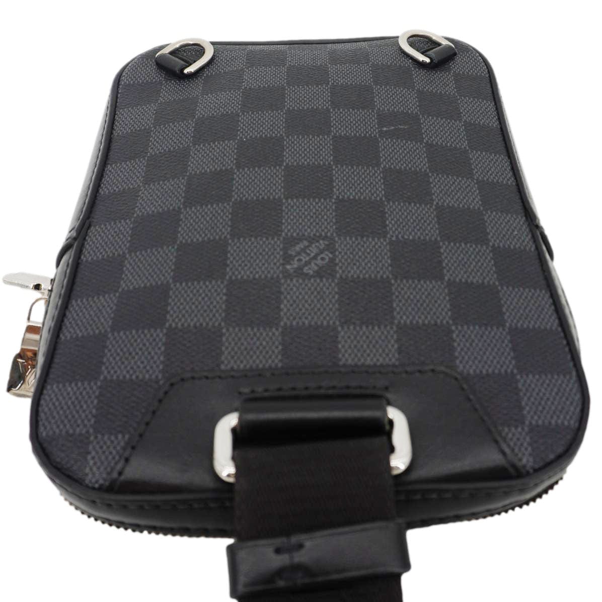 Louis Vuitton  3D Amazone Damier Graphite Crossbody Bag Black