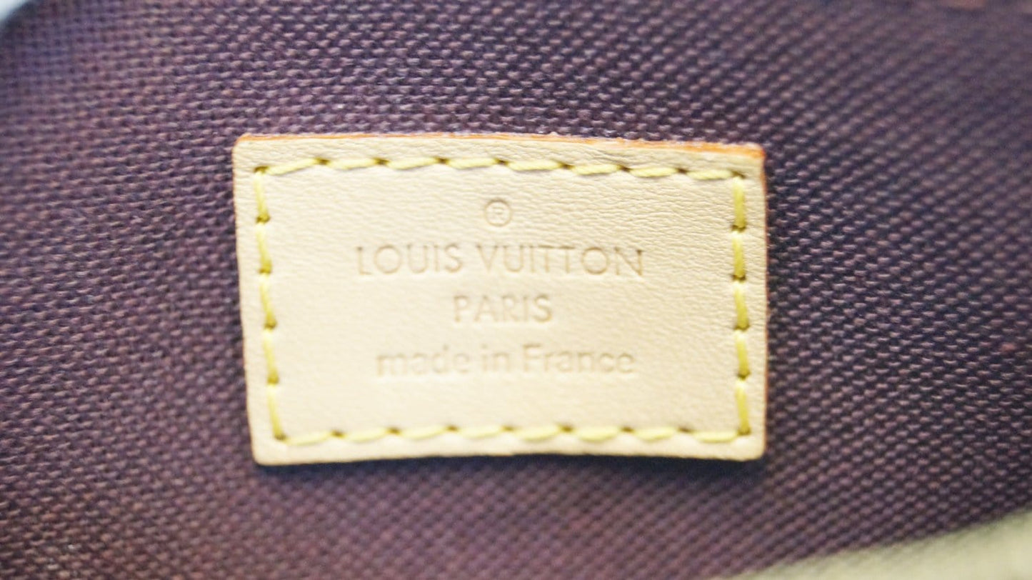 LOUIS VUITTON Nano Turenne Brown Monogram Canvas  Crossbody Bag