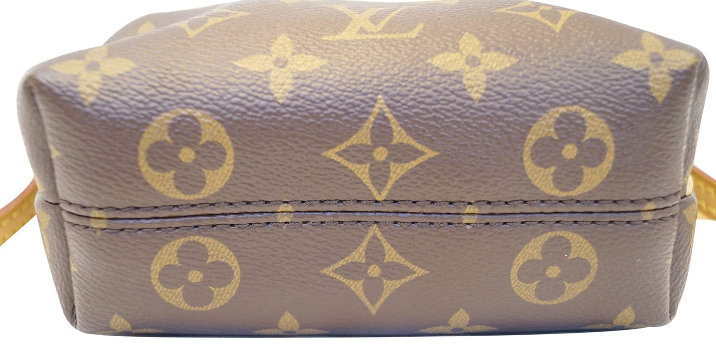 LOUIS VUITTON Nano Turenne Brown Monogram Canvas  Crossbody Bag