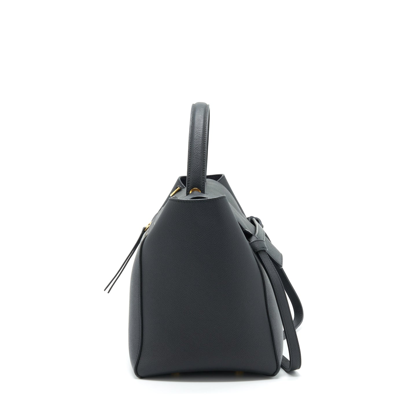 Celine Mini Belt Purse Grained Calfskin Black