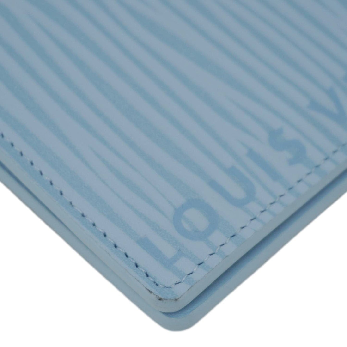 LOUIS VUITTON Epi Leather Pocket Organizer Sky Blue