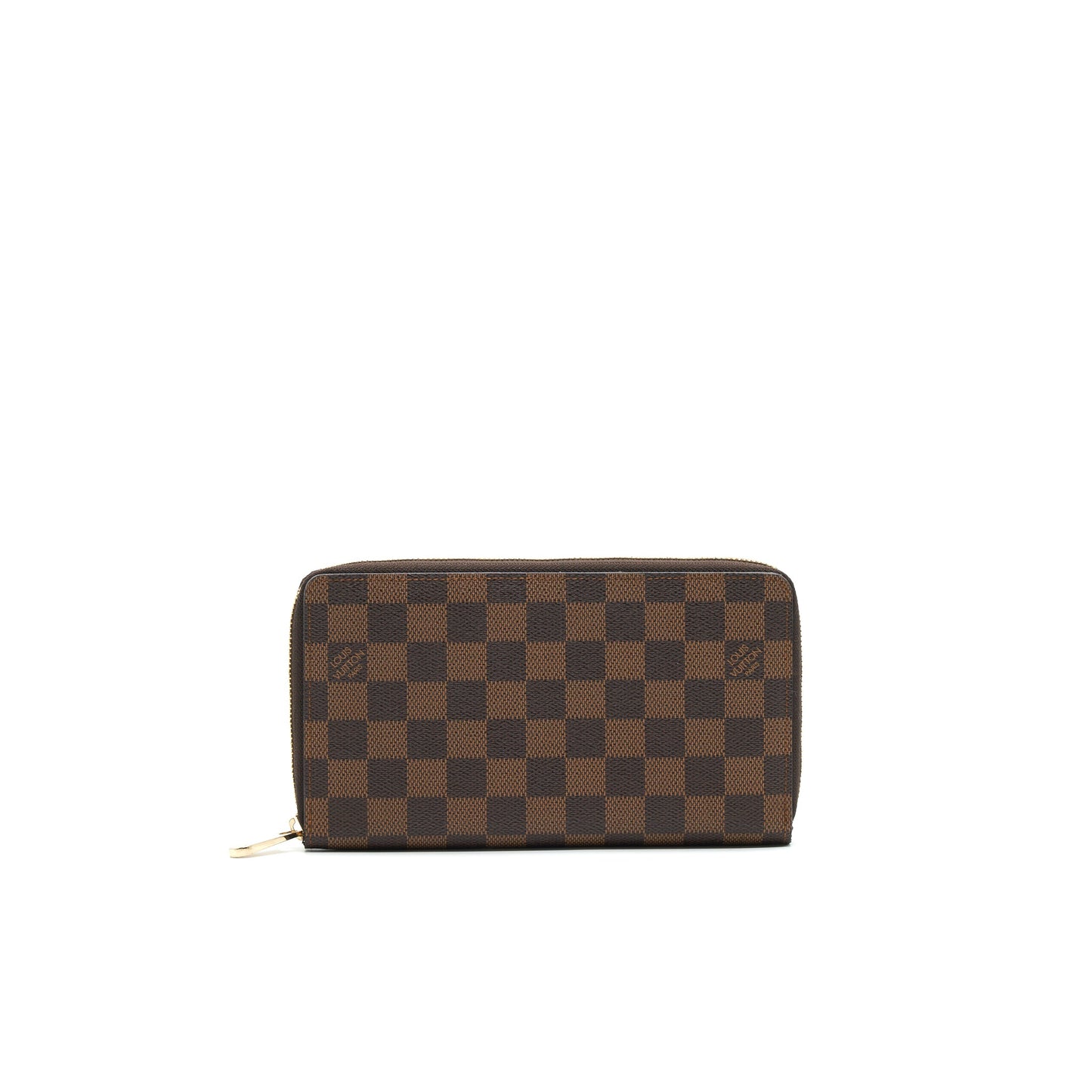 LOUIS VUITTON Zippy Wallet Damier Ebene Canvas