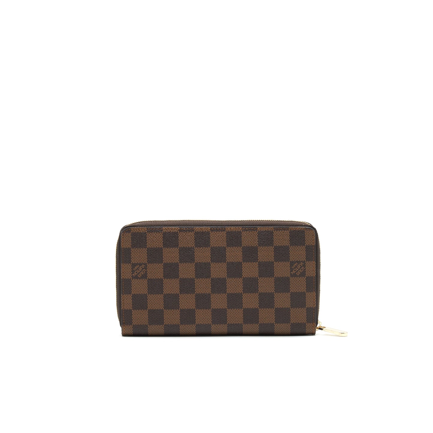 LOUIS VUITTON Zippy Wallet Damier Ebene Canvas