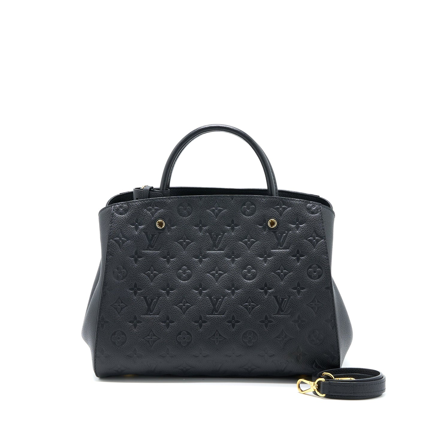 Louis Vuitton Montaigne Monogram Empreinte Black