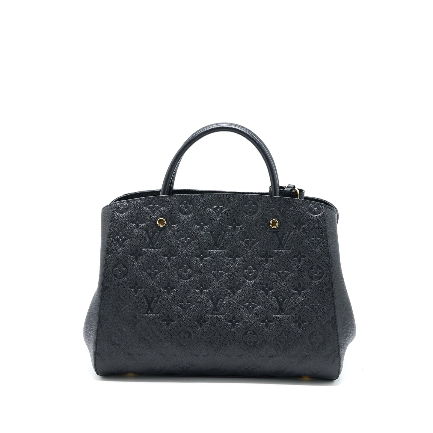 Louis Vuitton Montaigne Monogram Empreinte Black