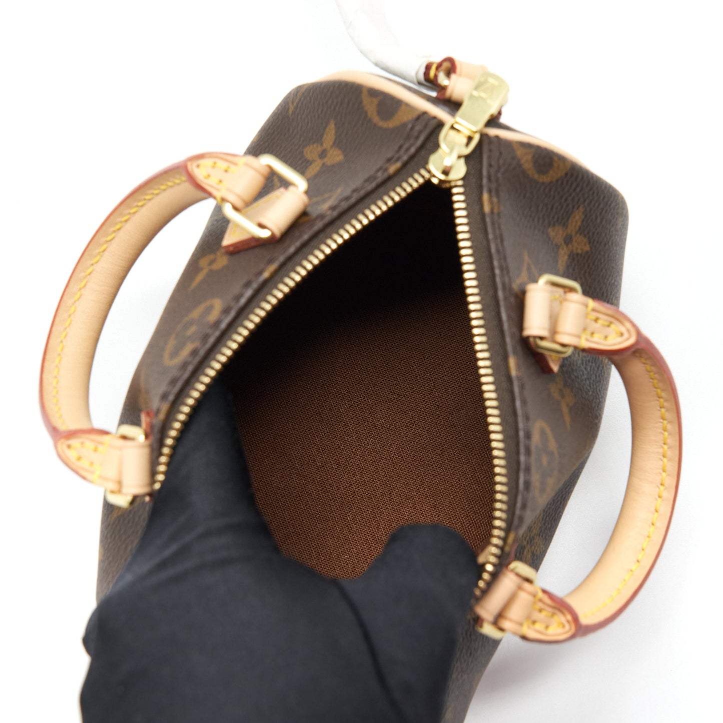 Louis Vuitton Nano Speedy Monogram Canvas