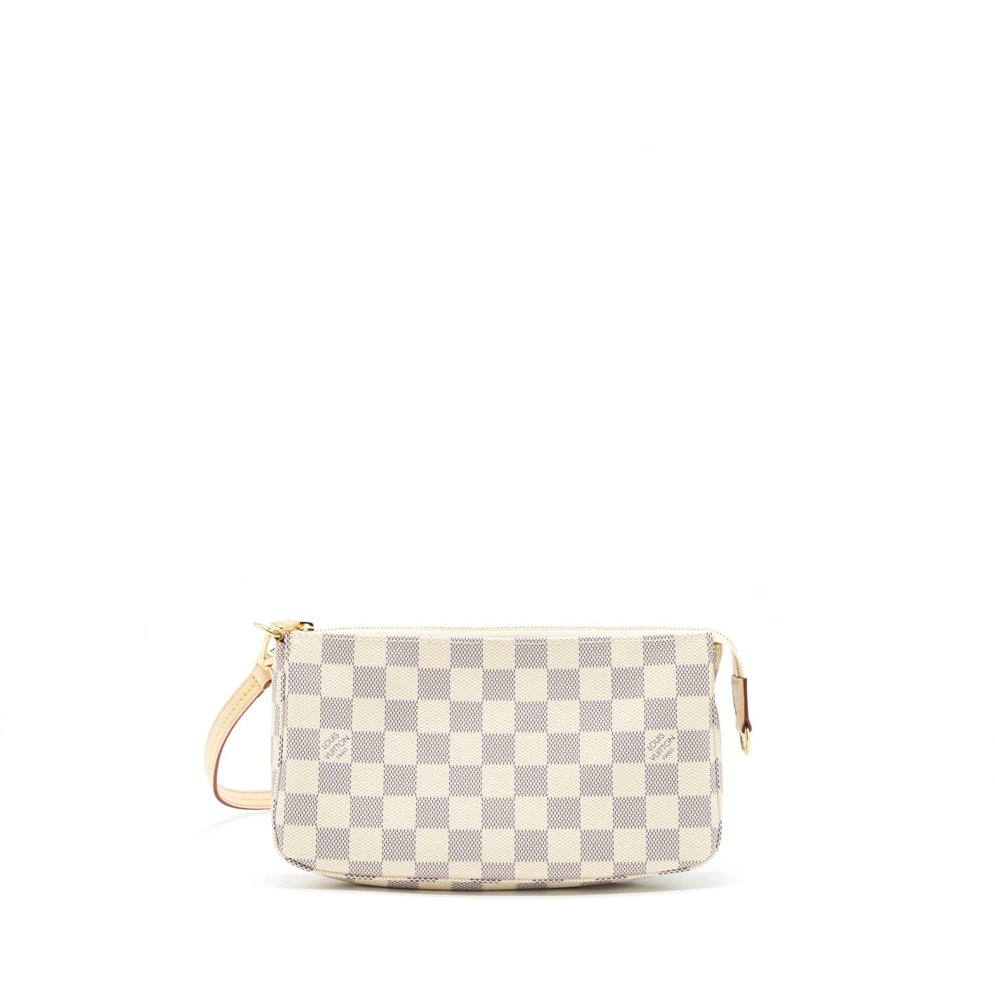 Louis Vuitton Pochette Accessories Damier Azur Canvas