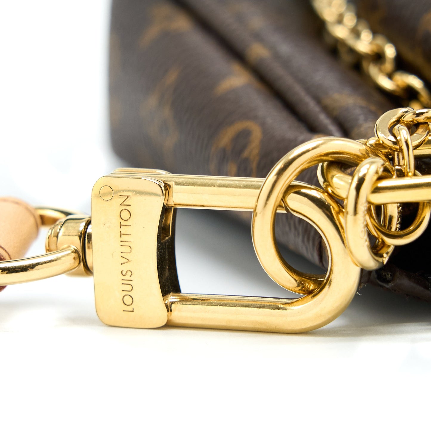 Louis Vuitton Multi Pochette Khaki Strap Monogram Canvas