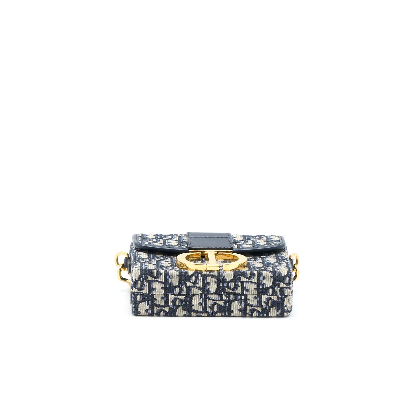 Dior 30 Montaigne Box Blue Dior Oblique Jacquard