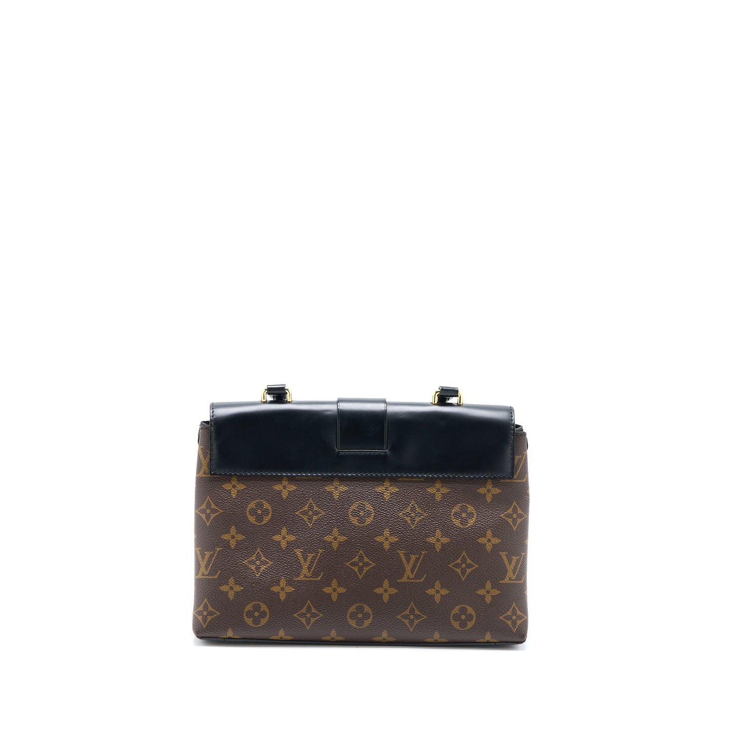 Louis Vuitton One Handle Flap Purse Monogram Canvas/Black
