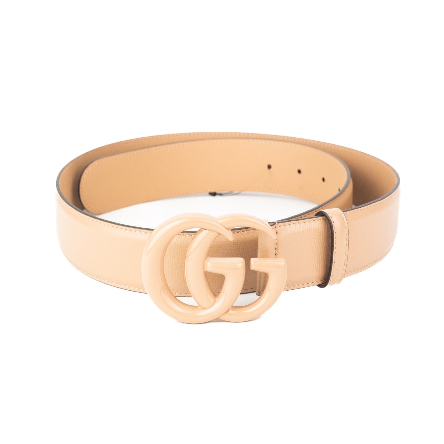 Gucci Beige Leather Belt