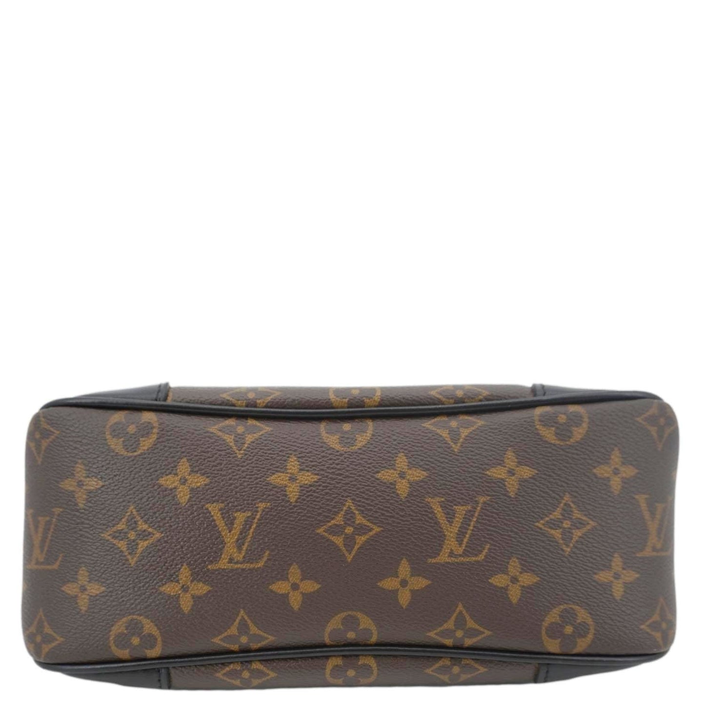 LOUIS VUITTON Boulogne Monogram Canvas Shoulder Bag Brown