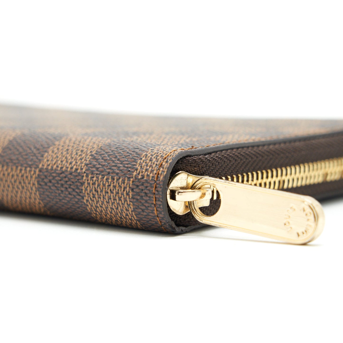 LOUIS VUITTON Zippy Wallet Damier Ebene Canvas
