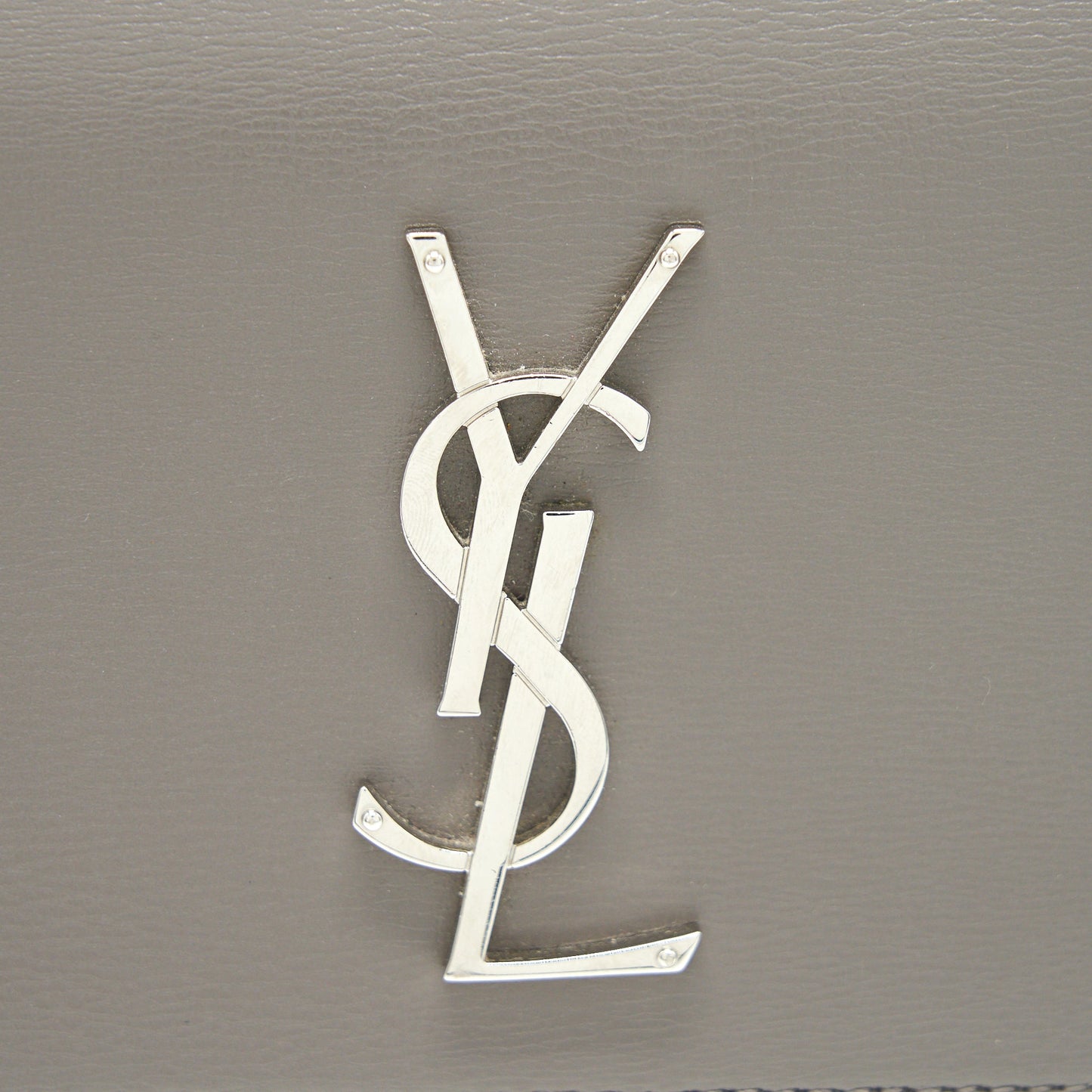 Saint Laurent Sunset Bag Grey SHW