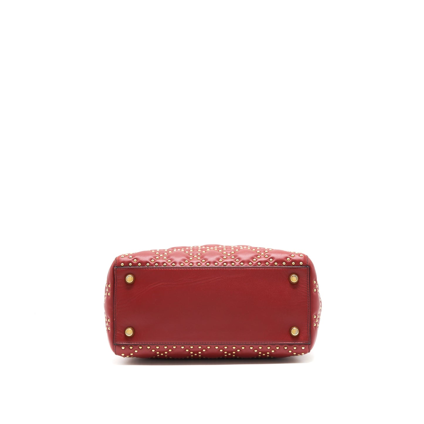 Dior Studded lady Dior Red