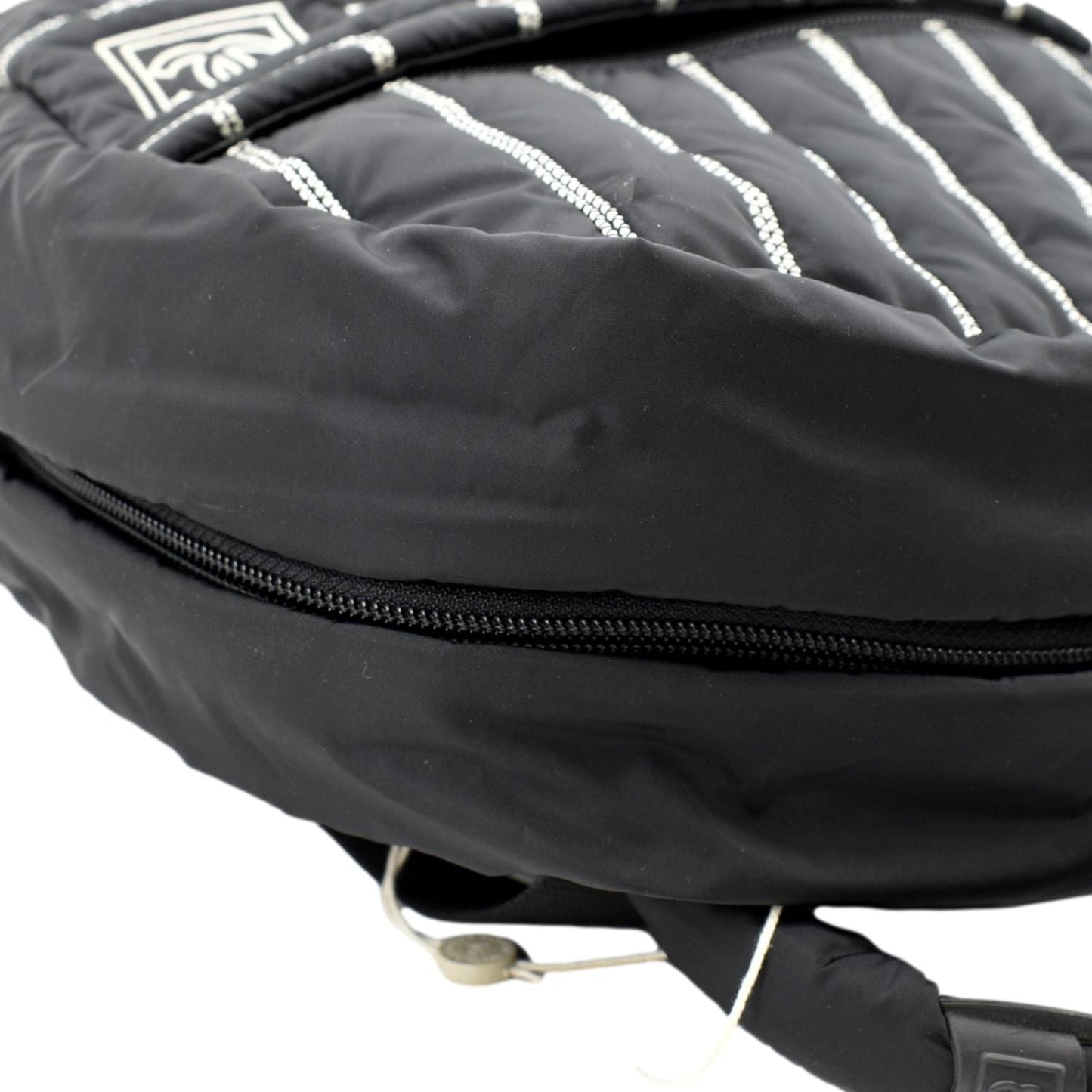 CHANEL Rucksack Sports Line Nylon Backpack Bag Black