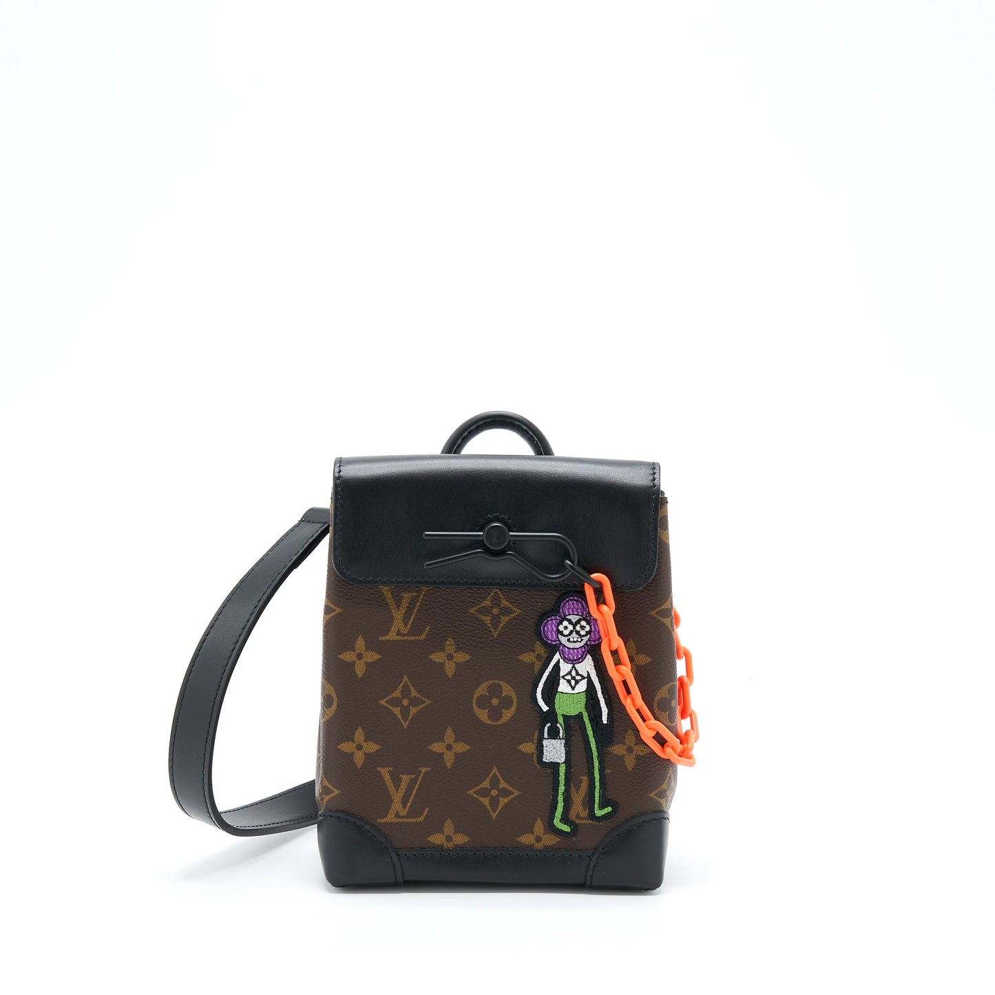 Louis Vuitton Steamer Monogram Canvas Black Hardware