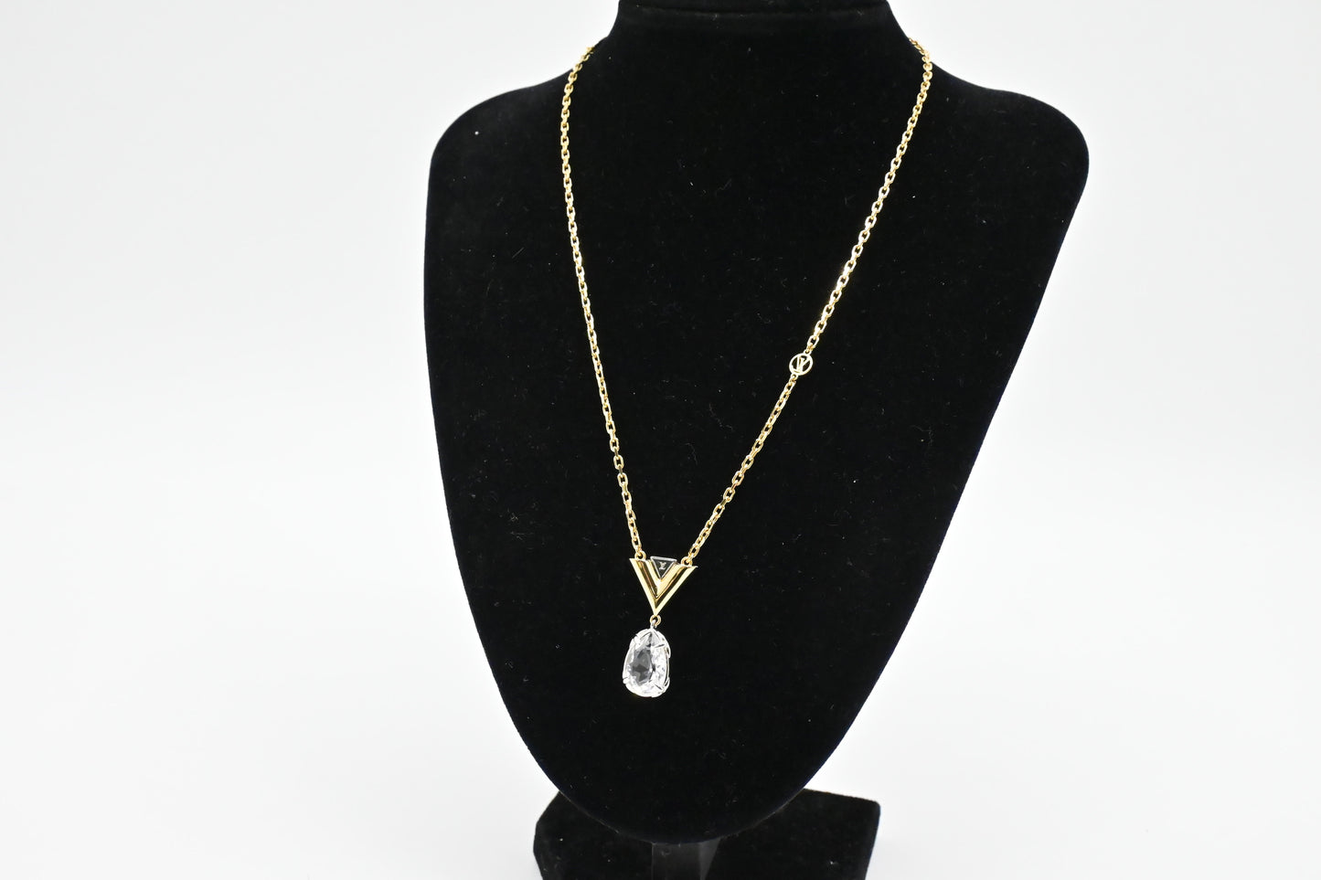 Louis Vuitton V for Vuitton Necklace