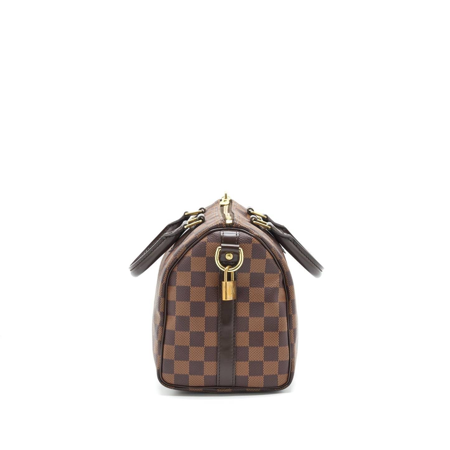 Louis Vuitton Speedy 25 Damier Ebene With Strap