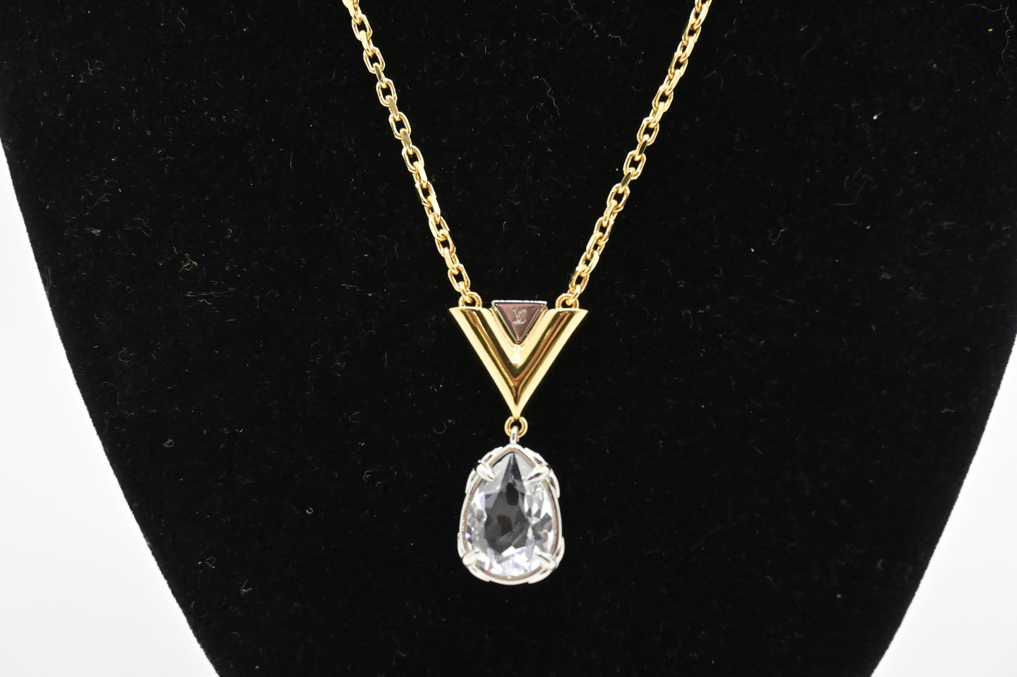 Louis Vuitton V for Vuitton Necklace