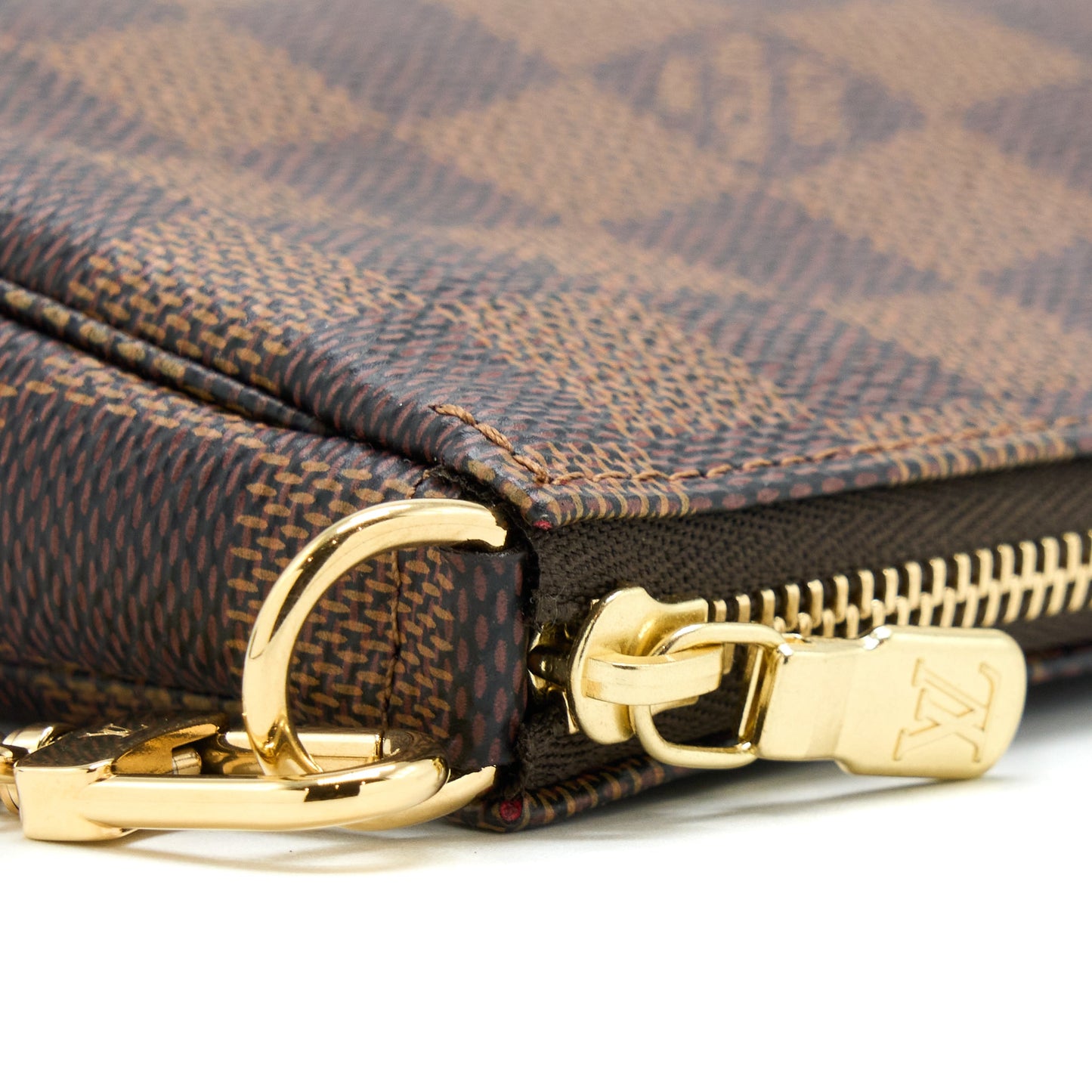 Louis Vuitton Mini Pochette Accessories Damier Ebene