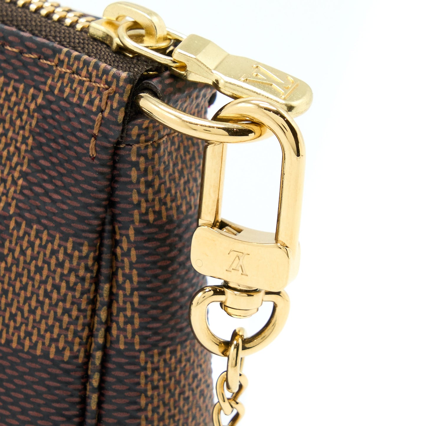 Louis Vuitton Mini Pochette Accessories Damier Ebene