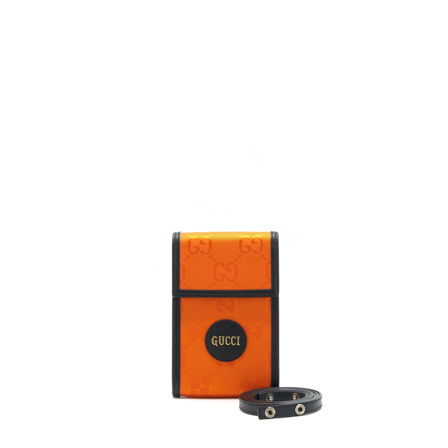 Gucci mini Crossbody Purse orange/ black
