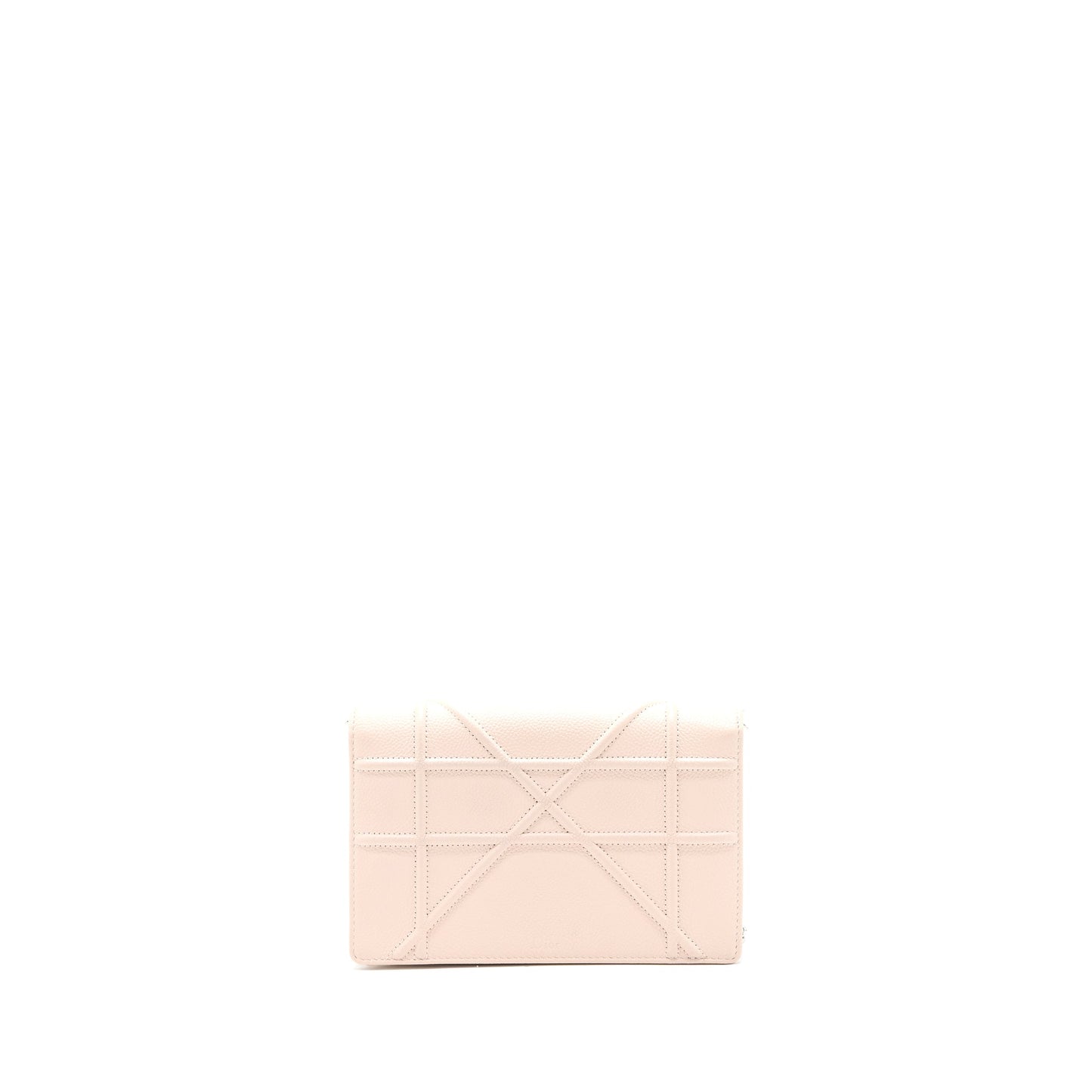 Dior Diorama Wallet On Chain Calfskin Light Pink