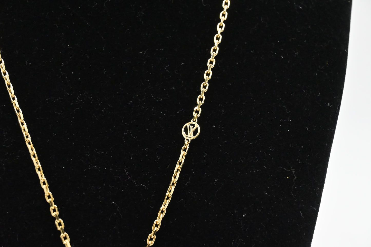 Louis Vuitton V for Vuitton Necklace